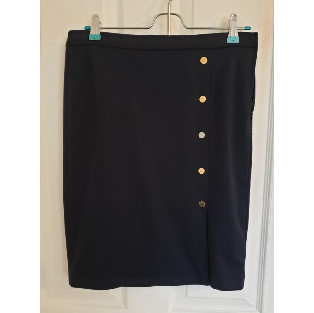 The Limited Navy Blue Skirt